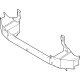 Ford SZ1Z-17757-B Bumper Assembly - Front Ford SZ1Z-17757-B Bumper Assembly - Front