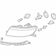 Ford 9H6Z-13008-E Headlamp Assembly, Front Passenger Side