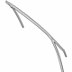 Ford AM5Z-5821596-B Window Channel, Passenger Side Ford AM5Z-5821596-B Window Channel, Passenger Side