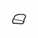 Ford 8L2Z-78041A20-AB Lens Retainer Bracket, Camel, Passenger Side
