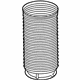 Ford LB5Z-18A047-B Dust Shield, Front Ford LB5Z-18A047-B Dust Shield, Front