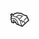 Ford 4L2Z-7843150-A Lock, Rear Ford 4L2Z-7843150-A Lock, Rear