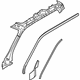 Ford FL3Z-1851187-B Windshield Pillar Reinforcement, Upper Driver Side Ford FL3Z-1851187-B Windshield Pillar Reinforcement, Upper Driver Side