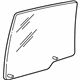 Ford 2L1Z-7825713-AB Door Glass, Rear Driver Side