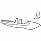 Ford 7A1Z-7831010-BA Rear Trim, Black/Graystone, Passenger Side