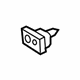 Ford BB5Z-00814-A Mount Panel Stud Ford BB5Z-00814-A Mount Panel Stud