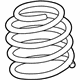 Ford BV6Z-5310-C Coil Spring, Front Ford BV6Z-5310-C Coil Spring, Front