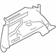 Ford 7L2Z-7831012-AA Quarter Trim Panel, Camel, Rear Lower Passenger Side