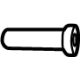 Ford -W505944-S450 Bracket Screw Ford -W505944-S450 Bracket Screw