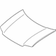 Ford 8L8Z-16612-A Hood, Front