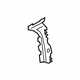 Ford LC5Z-78243A46-A Upper Brace, Passenger Side Ford LC5Z-78243A46-A Upper Brace, Passenger Side