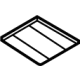 Ford PC3Z-26046B76-BA Storage Tray Mat, Rubber
