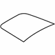 Ford JL3Z-9920000-AA Hood Stripe, Black, Front