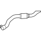 Ford L1MZ-5G203-Q Front Pipe, Passenger Side Ford L1MZ-5G203-Q Front Pipe, Passenger Side