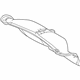 Ford DG1Z-5445594-AA Trunk Lid Trim, Rear