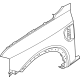 Ford N1WZ-16005-G Fender Assembly - Front Ford N1WZ-16005-G Fender Assembly - Front