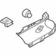 Ford FB5Z-7831004-AA Pillar Trim, Camel, Passenger Side Ford FB5Z-7831004-AA Pillar Trim, Camel, Passenger Side
