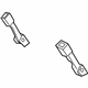 Ford 6F2Z-17611B66-BA Center Buckle, Rear Passenger Side