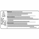 Ford FU5Z-9900014-A Warning Label Ford FU5Z-9900014-A Warning Label