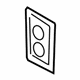 Ford 6E5Z-17B750-AA Bumper Bracket, Driver Side Ford 6E5Z-17B750-AA Bumper Bracket, Driver Side