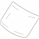 Ford EK4Z-5403100-A Windshield, Front