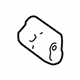 Ford BL3Z-9P462-C Front Bracket, Passenger Side