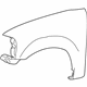 Ford 2L3Z-16005-AA Fender, Front Passenger Side Ford 2L3Z-16005-AA Fender, Front Passenger Side