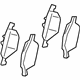 Ford GN1Z-2001-K Brake Pads, Front Ford GN1Z-2001-K Brake Pads, Front