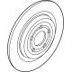 Ford LJ9Z-2C026-C Rotor, Rear Ford LJ9Z-2C026-C Rotor, Rear