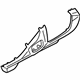 Ford DT1Z-6104459-AB Lower Trim, Black, Driver Side