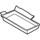 Ford M1PZ-58600A04-AA Storage Box, Rear Ford M1PZ-58600A04-AA Storage Box, Rear