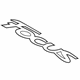 Ford BM5Z-5842528-B Nameplate, Rear Ford BM5Z-5842528-B Nameplate, Rear