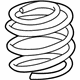 Ford DV6Z-5310-E Coil Spring, Gray/Purple, Front Ford DV6Z-5310-E Coil Spring, Gray/Purple, Front