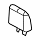 Ford AL1Z-78611A08-ED Headrest, Charcoal, Center Passenger Side Ford AL1Z-78611A08-ED Headrest, Charcoal, Center Passenger Side