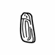 Ford 2L3Z-1826605-AAA Handle, Outside, Rear Outer Driver Side Ford 2L3Z-1826605-AAA Handle, Outside, Rear Outer Driver Side