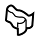 Ford -W718999-S900 Upper Center Pillar Trim Retainer