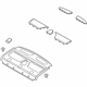 Ford HP5Z-5446668-GA Package Tray, Rear Ford HP5Z-5446668-GA Package Tray, Rear
