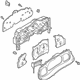 Ford 4L3Z-10849-AA Cluster Assembly Ford 4L3Z-10849-AA Cluster Assembly