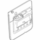 Ford 8C3Z-2627407-EB Door Trim Panel, Rear Inner Driver Side