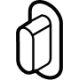 Ford FL3Z-9943152-A Pivot Shim, Passenger Side Ford FL3Z-9943152-A Pivot Shim, Passenger Side