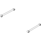 Ford MB3Z-5A649-B Rear Lower Control Arm Ford MB3Z-5A649-B Rear Lower Control Arm