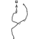 Ford LK4Z-19835-J Liquid Hose Ford LK4Z-19835-J Liquid Hose