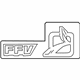 Ford F3DZ-5420949-A Emblem, Front Driver Side Ford F3DZ-5420949-A Emblem, Front Driver Side