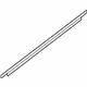 Ford AM5Z-5825860-E Belt Weatherstrip, Passenger Side Ford AM5Z-5825860-E Belt Weatherstrip, Passenger Side