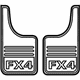 Ford VHL3Z-16A550-M Mud Guard, Rear