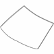 Ford AA1Z-7803100-A Windshield, Front Ford AA1Z-7803100-A Windshield, Front
