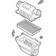 Ford L1MZ-9600-N Air Cleaner Assembly Ford L1MZ-9600-N Air Cleaner Assembly