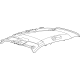 Ford M1PZ-7851916-EA Headliner, Rear