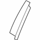 Ford DS7Z-54255A35-AA Moulding - Door Window Frame, Driver Side