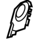 Ford LB5Z-7867460-AL Trim Cover, Sandstone Ford LB5Z-7867460-AL Trim Cover, Sandstone